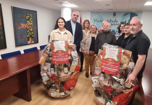 Os naroneses Lara Hermida e Manuel Fernández, gañadores das dúas últimas cestas da “Campaña Nadal Comercio de Narón”